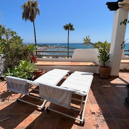 Playa Cristo Amazing Beach Terrace Appartment Estepona Eksteriør bilde