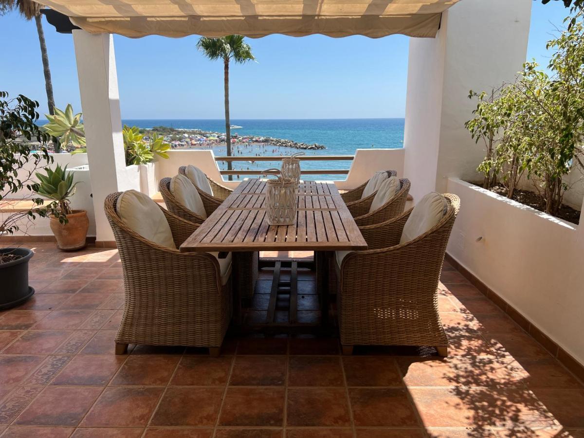 Playa Cristo Amazing Beach Terrace Appartment Estepona Eksteriør bilde