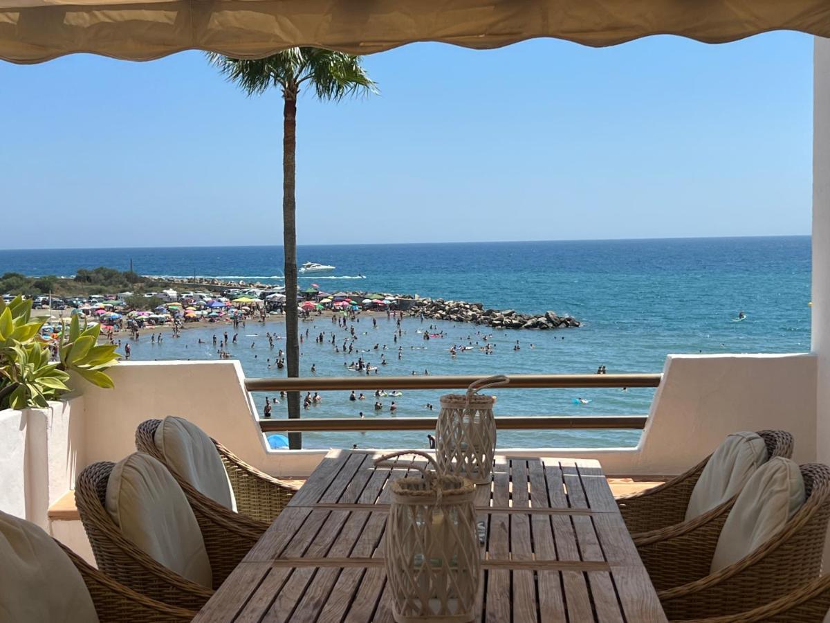 Playa Cristo Amazing Beach Terrace Appartment Estepona Eksteriør bilde