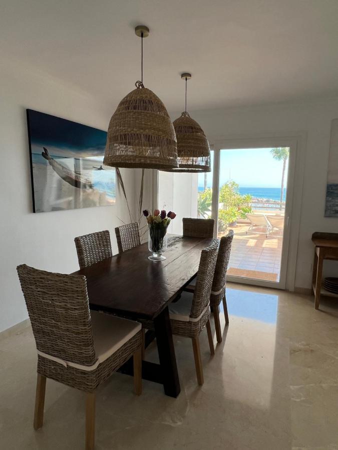 Playa Cristo Amazing Beach Terrace Appartment Estepona Eksteriør bilde